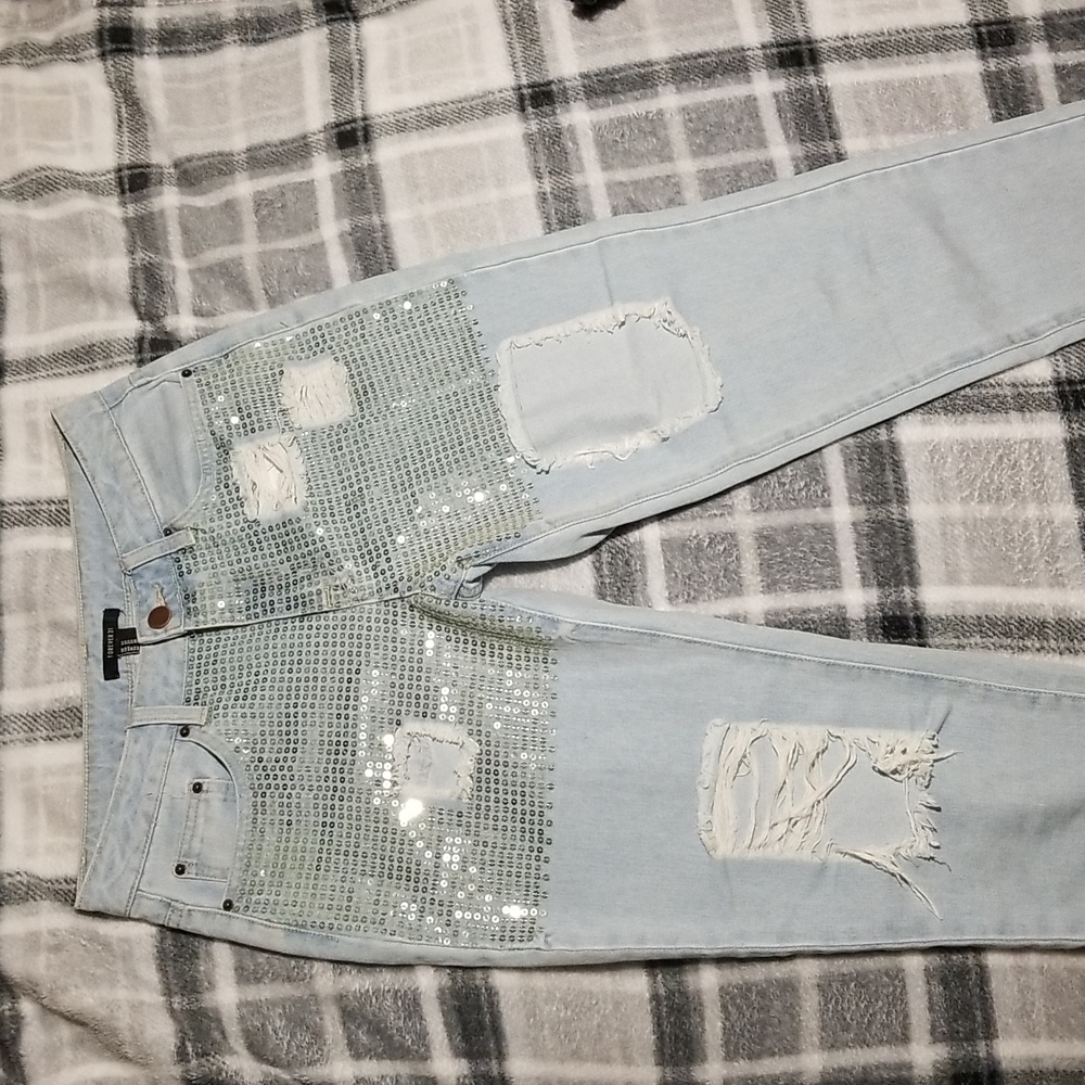 Forever 21 sequince jeans